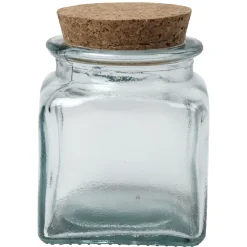 Best Bocal transparent 0,5 L verre et liège Vaisselle Et Accessoires De Table