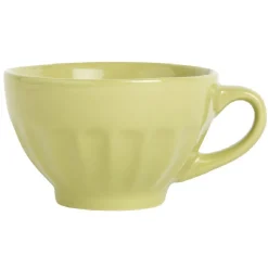 Best Bol à café avec anse vert cotelé Vaisselle Et Accessoires De Table