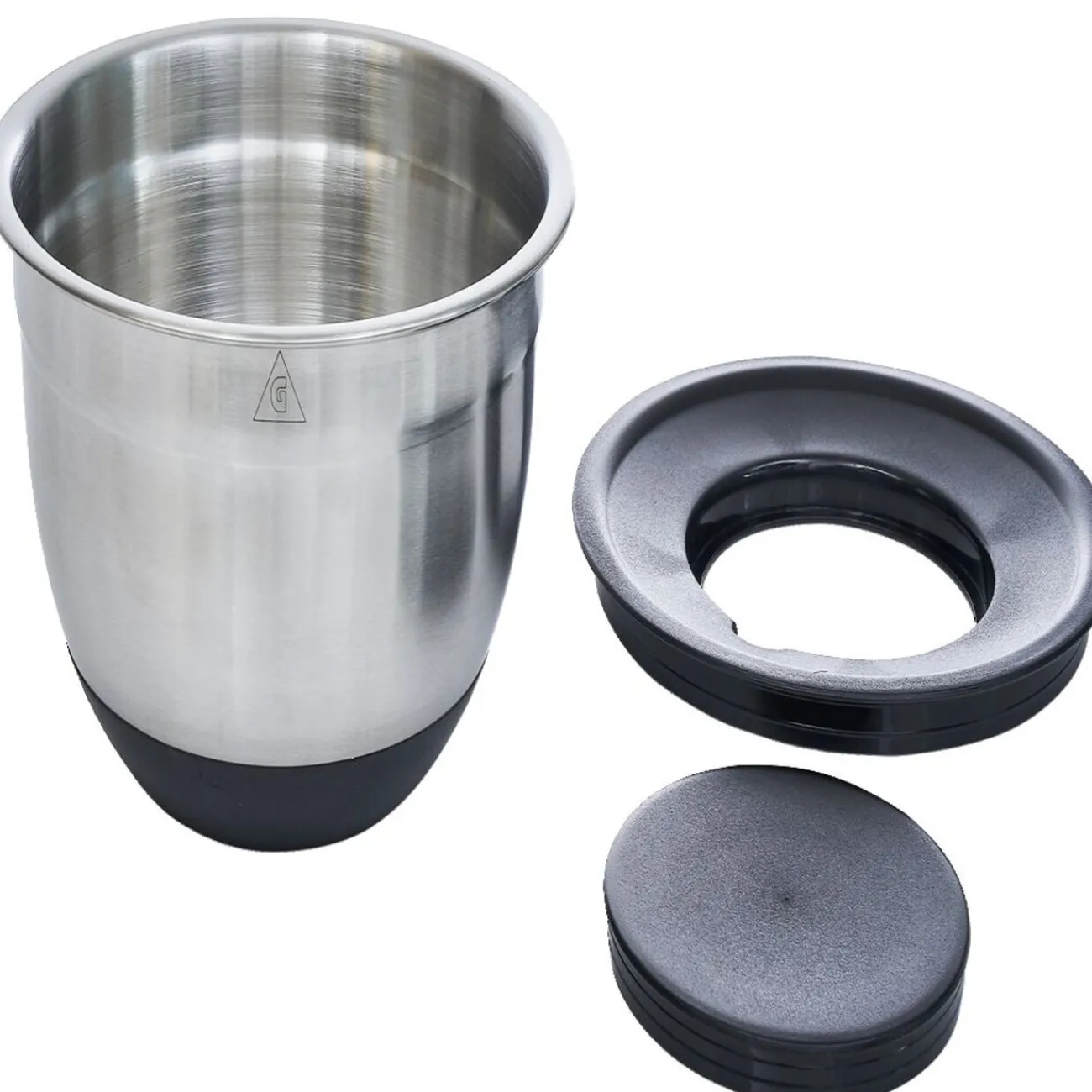 Outlet Bol à mixer inox avec base silicone et 3 râpes Ø22xH11,2cm Préparation Culinaire