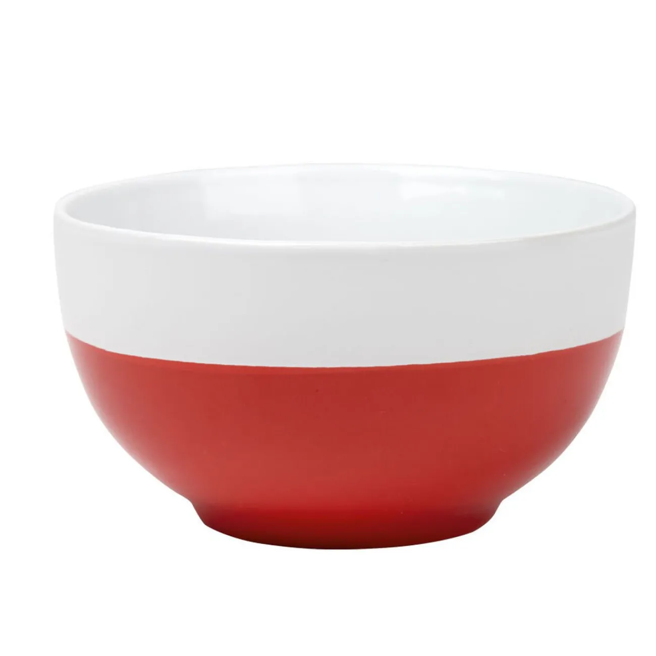 Sale Bol bicolore blanc et rouge Vaisselle Et Accessoires De Table