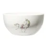 Sale Bol en porcelaine blanc pour enfant motif licorne Ø14xH7cm Vaisselle Et Accessoires De Table