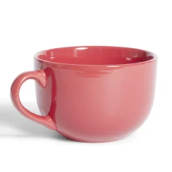 Outlet Bol jumbo Madrid faïence rouge 70cl Vaisselle Et Accessoires De Table