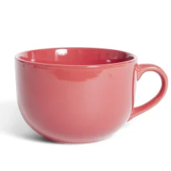 Outlet Bol jumbo Madrid faïence rouge 70cl Vaisselle Et Accessoires De Table