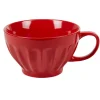 New Bol jumbo rouge cotelé Vaisselle Et Accessoires De Table