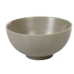 Outlet Bol petit déjeuner gris clair en porcelaine grand format Vaisselle Et Accessoires De Table