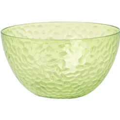 Best Bol plastique vert martelé x4 Vaisselle Et Accessoires De Table