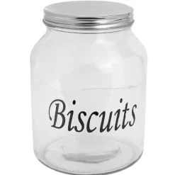 Best Bonbonniere verre transparent avec couvercle inox 3 L Conservation Alimentaire