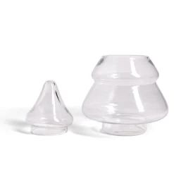 Best Bonbonnière en verre forme sapin Ø19,5xH28cm Conservation Alimentaire