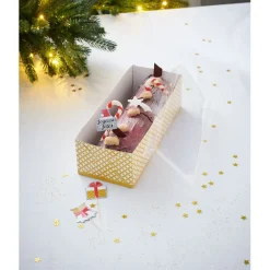 Discount Boîte à bûche en carton Cuisson