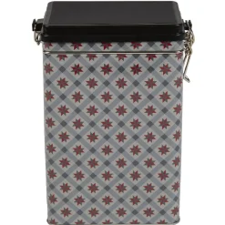 Best Boîte à biscuits en métal déco rouge vert Conservation Alimentaire