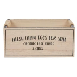 Best Boîte à oeufs en bois Conservation Alimentaire