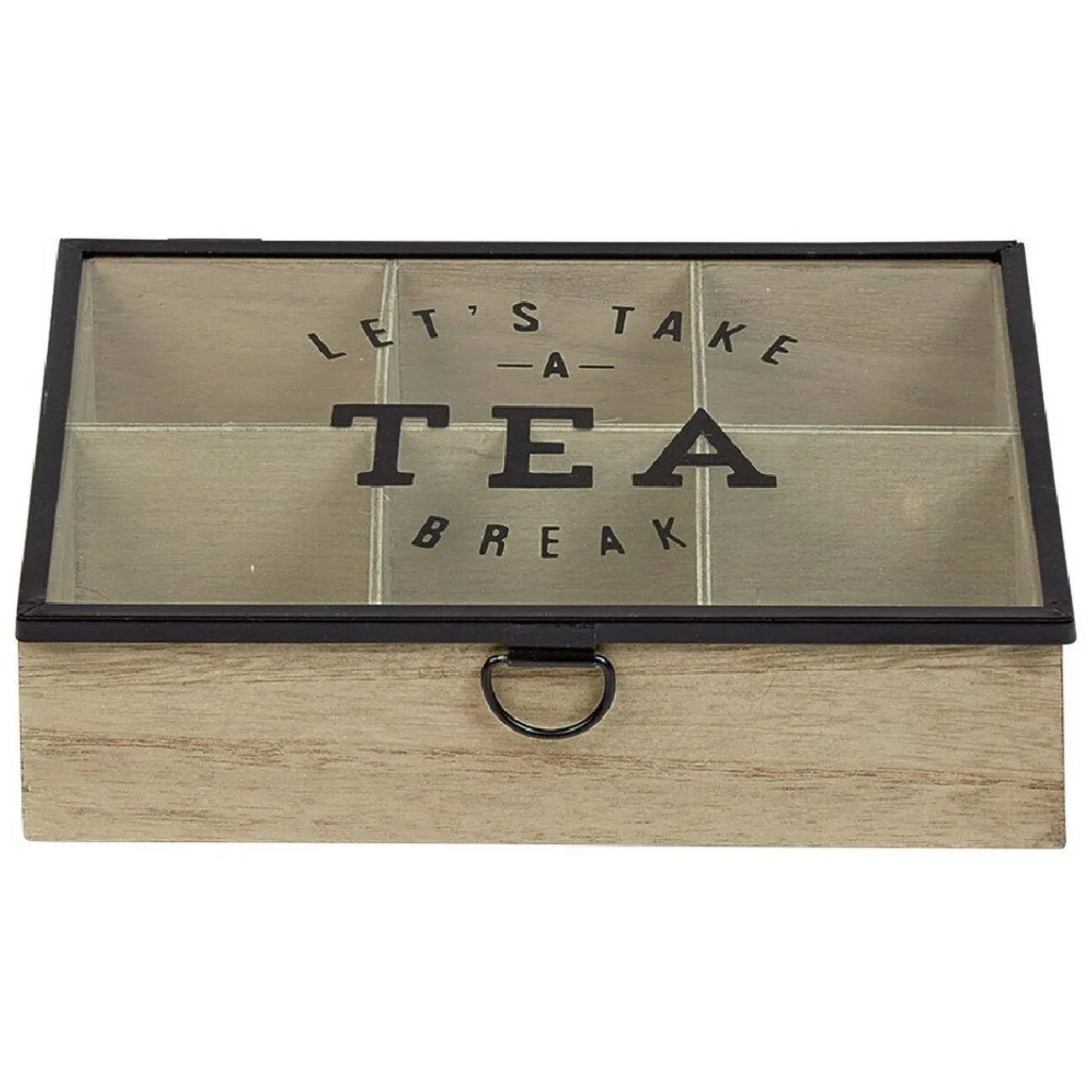 Best Boîte à thé 6 compartiments Tea break Conservation Alimentaire