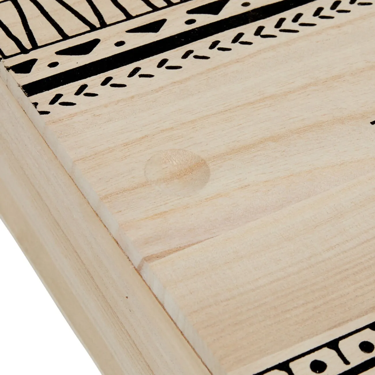 Hot Boîte à thé noir naturel 8 casiers avec couvercle coulissant Rangement De Cuisine