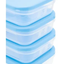 Sale Boîte alimentaire couvercle bleu Conservation Alimentaire