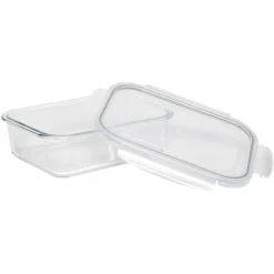 Sale Boîte alimentaire en verre x3 Conservation Alimentaire