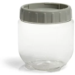 Best Boîte de conservation transparente avec couvercle à visser 750ml Conservation Alimentaire