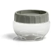 Best Boîte de conservation transparente avec couvercle à visser 430ml Conservation Alimentaire