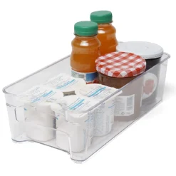 Online Boîte de rangement étroite transparente pour réfrigérateur Rangement De Cuisine