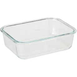 Best Boîte en verre et bambou 1,5 L Conservation Alimentaire