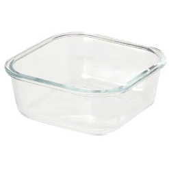 Sale Boîte en verre et bambou 800 ml Conservation Alimentaire