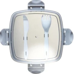 Best Boîte lunch 1L avec couverts et bloc réfrigérant Conservation Alimentaire