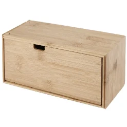 Sale Boîte tiroir à dosettes bambou naturel Conservation Alimentaire