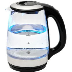 Outlet Bouilloire en verre Homday électrique 1,7L Petit Électroménager