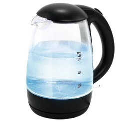 Hot Bouilloire LED sans fil couleurs variables Homday en verre 1,7 L Petit Électroménager