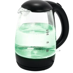 Hot Bouilloire LED sans fil couleurs variables Homday en verre 1,7 L Petit Électroménager