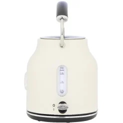 Outlet Bouilloire rétro indicateur température blanc crème 1,7 L Petit Électroménager