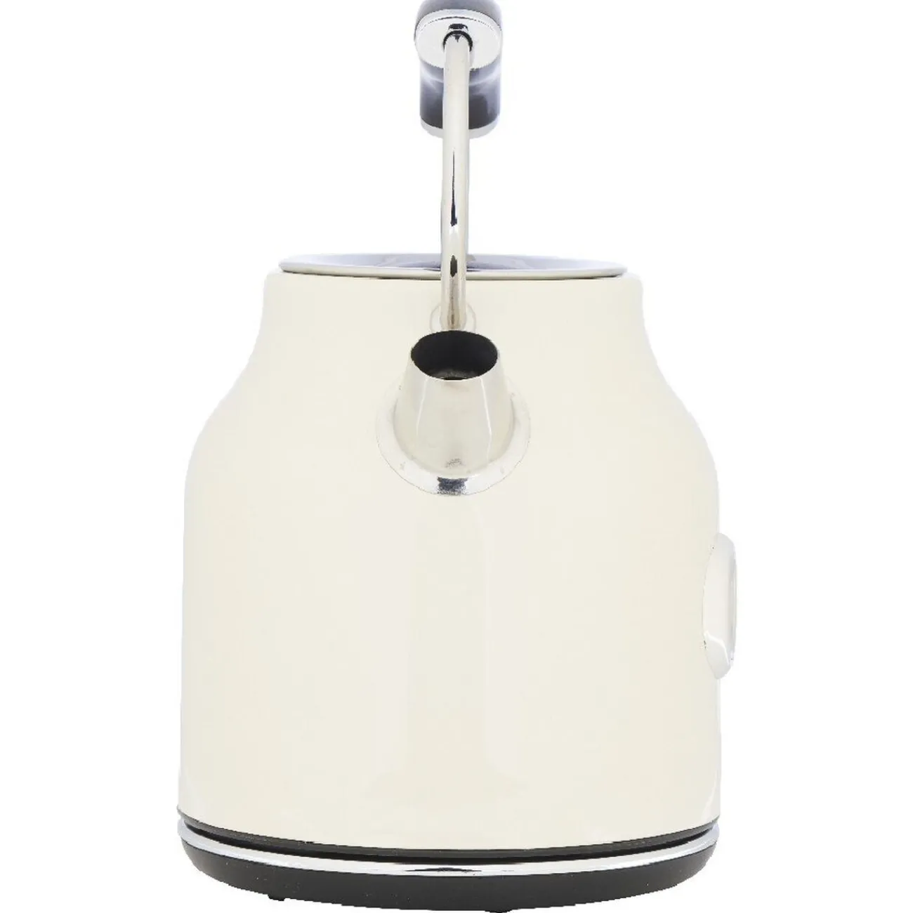Outlet Bouilloire rétro indicateur température blanc crème 1,7 L Petit Électroménager
