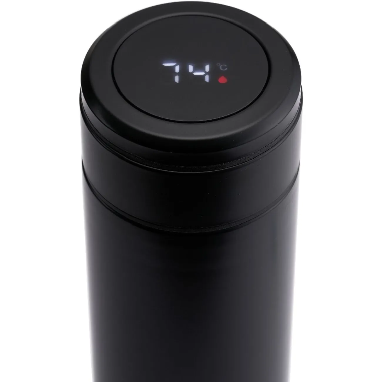 Clearance Bouteille isotherme inox avec indicateur de température 500 ml Préparation Culinaire