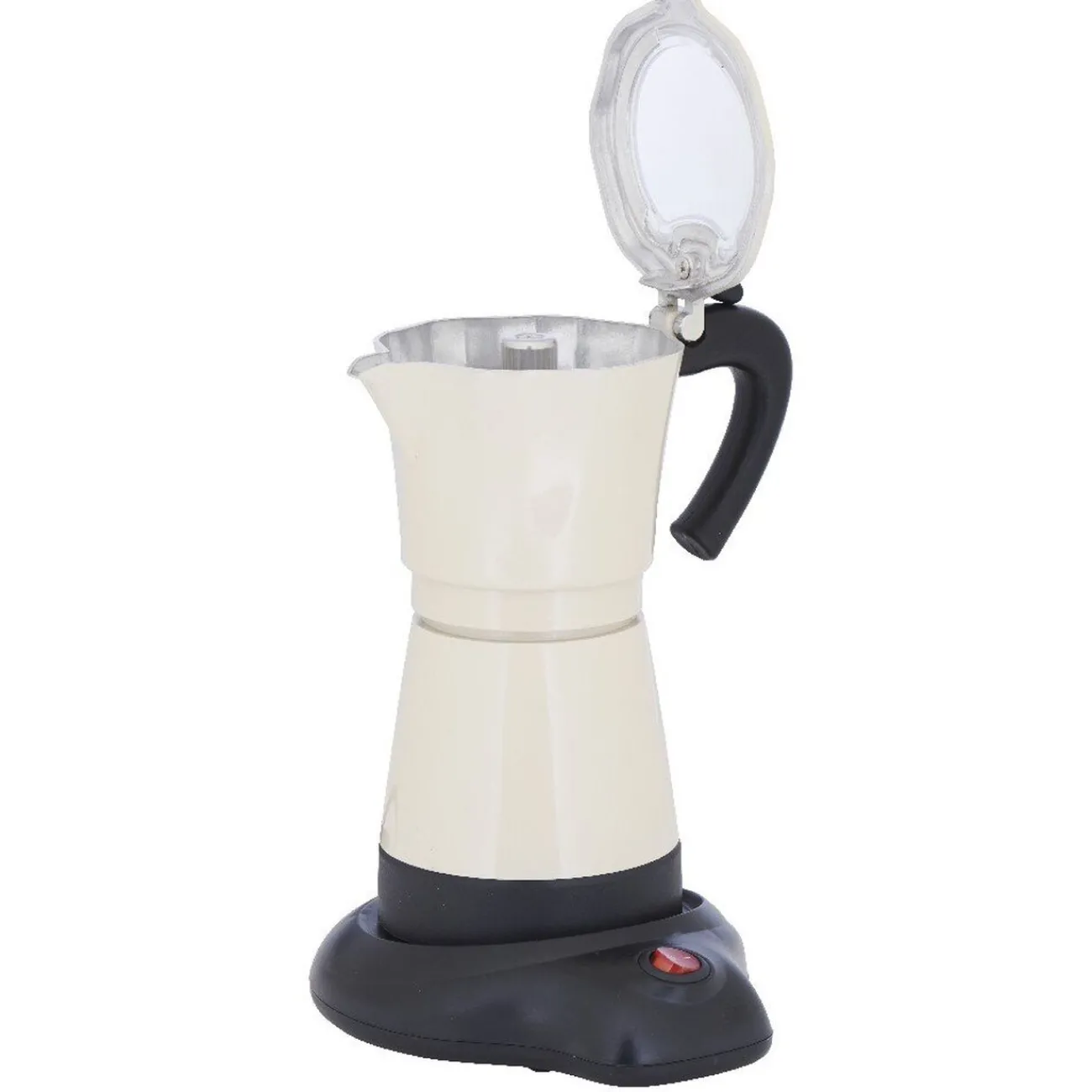 Clearance Cafetière italienne électrique Homday rétro beige Petit Électroménager
