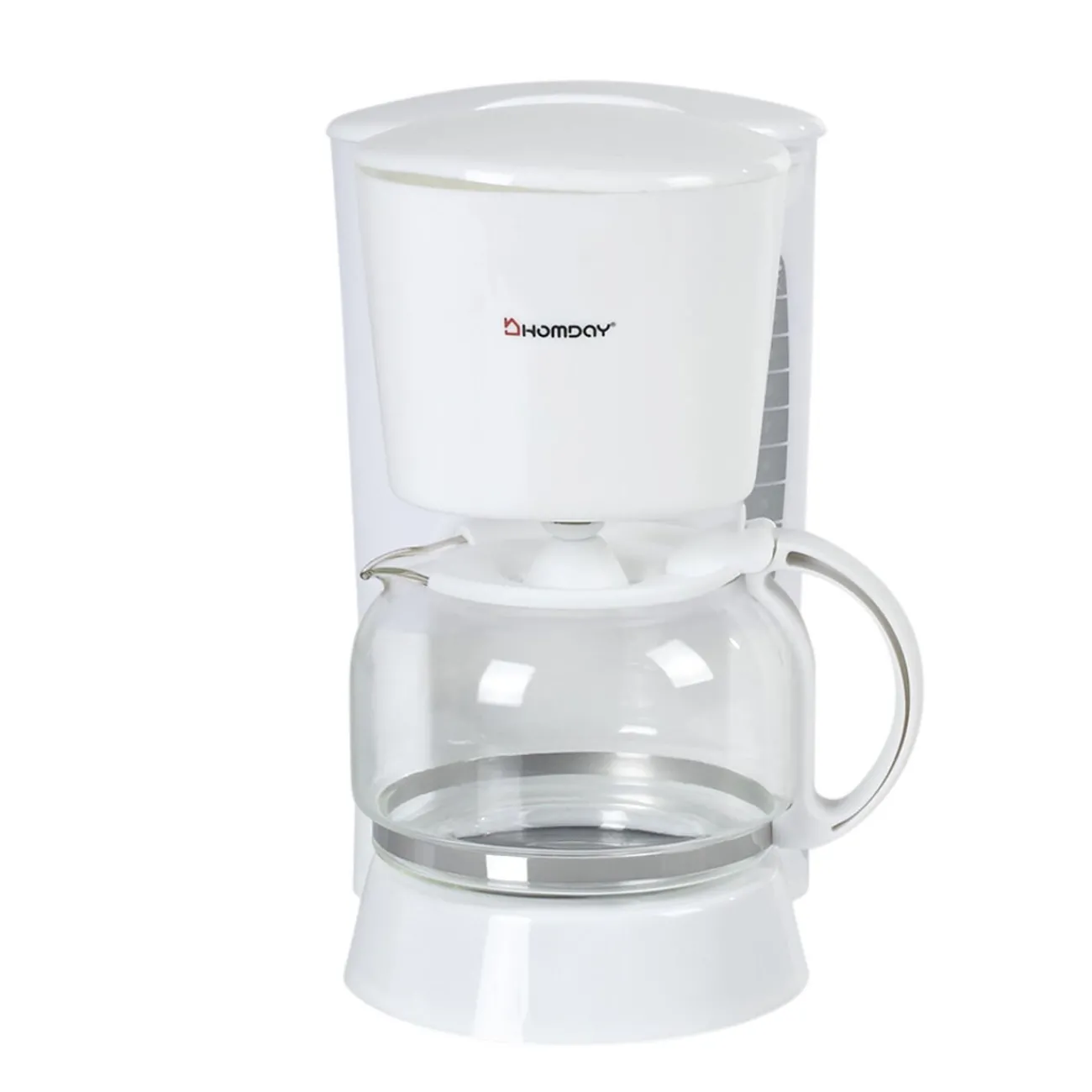 Hot Cafetière électrique blanche Homday Petit Électroménager