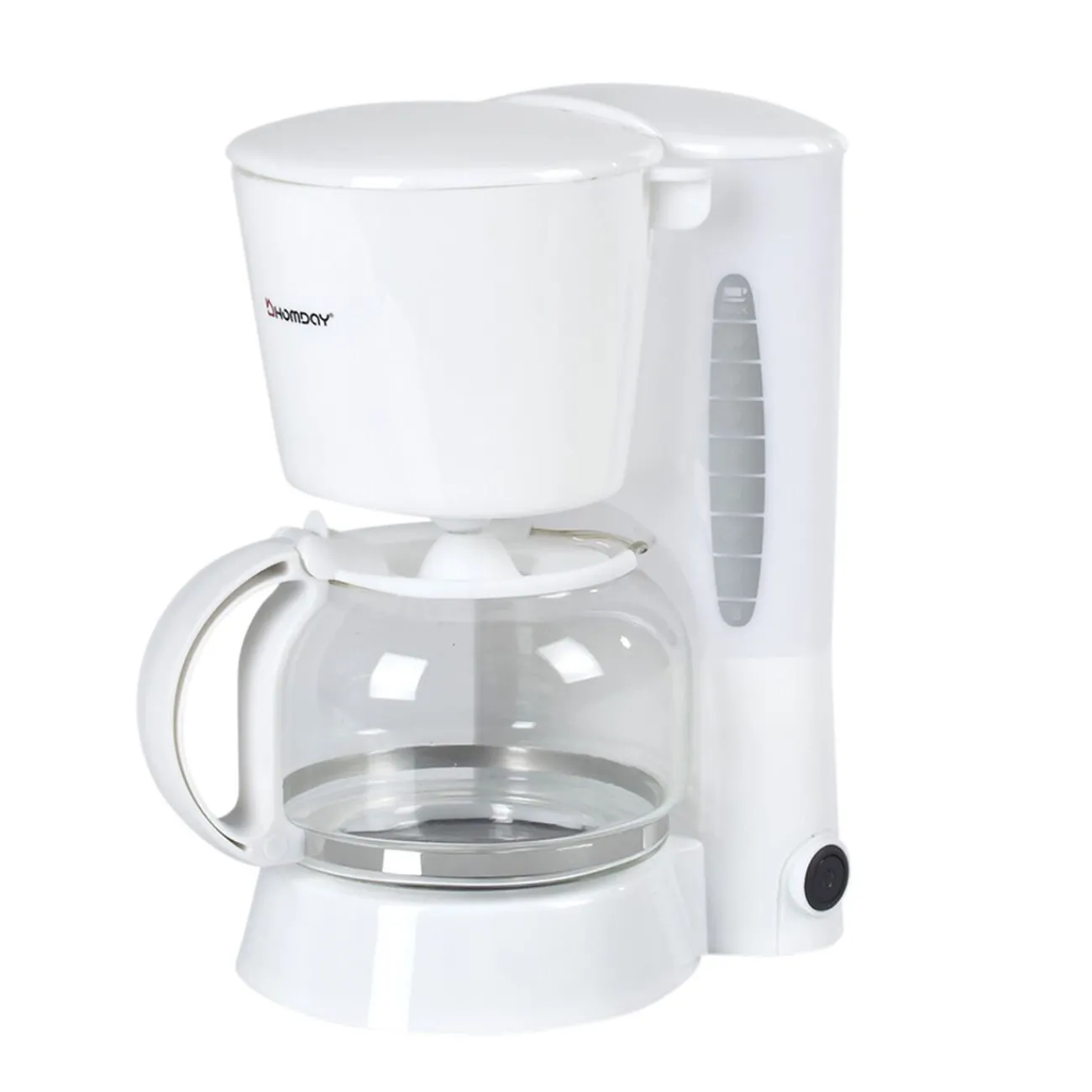 Hot Cafetière électrique blanche Homday Petit Électroménager