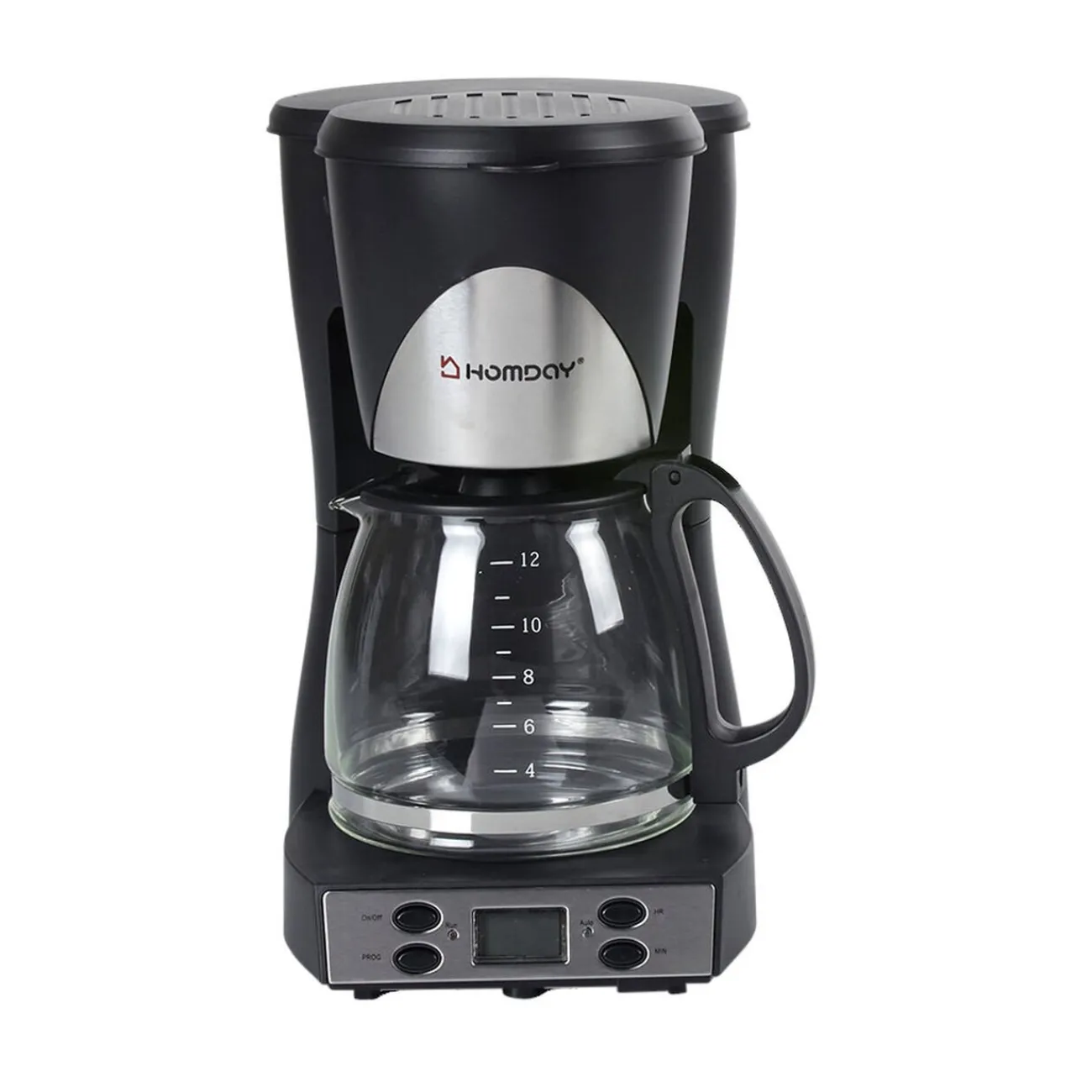 Clearance Cafetière électrique Homday noire Petit Électroménager