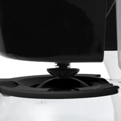 Discount Cafetière électrique Homday noire 1,25 L Petit Électroménager