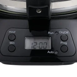 Best Cafetière programmable Homday noire 1,5L Petit Électroménager