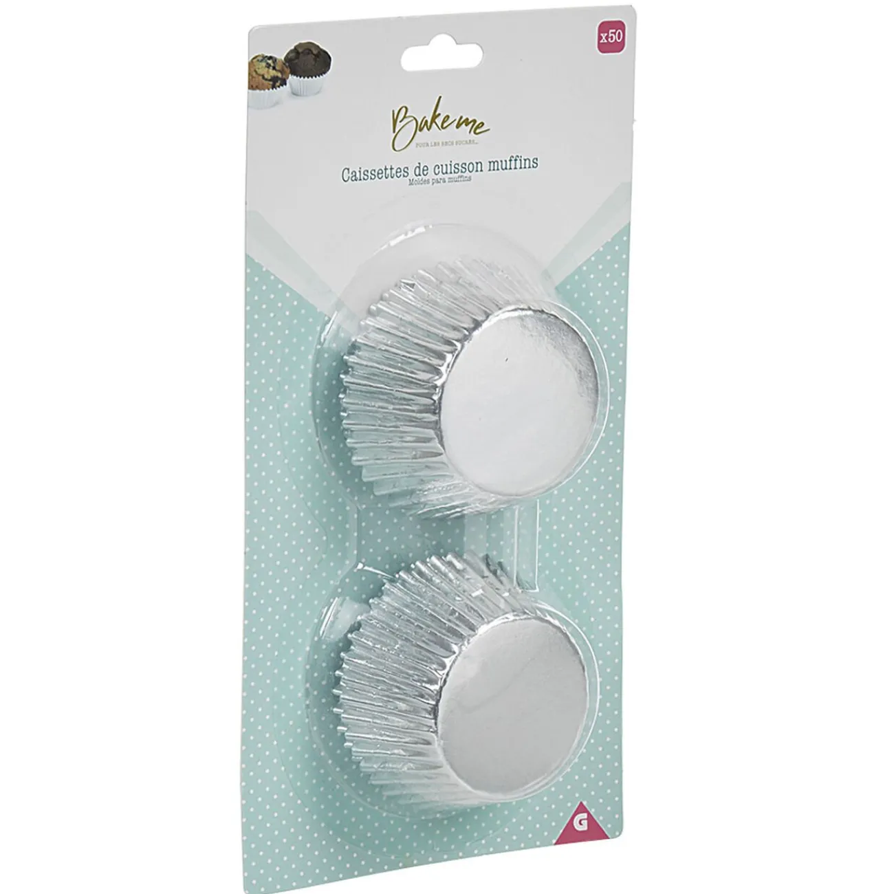 Online Caissette à muffin en aluminium gris x80 Cuisson