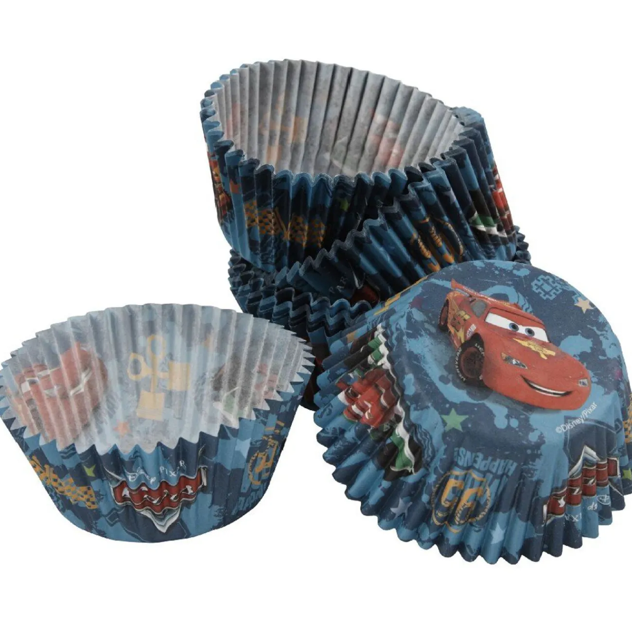 Caissette cupcake Cars x 60 Cuisson