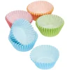 New Caissette en papier multicolore x100 Préparation Culinaire