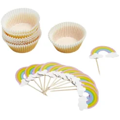 Sale Caissette imprimée papier déco x24 Cuisson