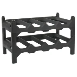 Hot Casier pour 8 bouteilles noir Rangement De Cuisine