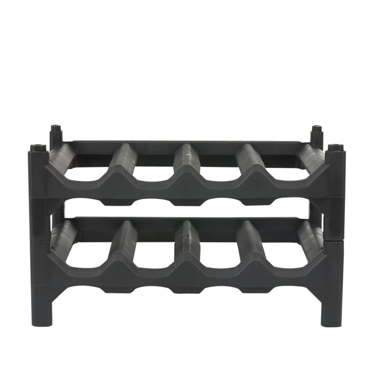 Hot Casier pour 8 bouteilles noir Rangement De Cuisine