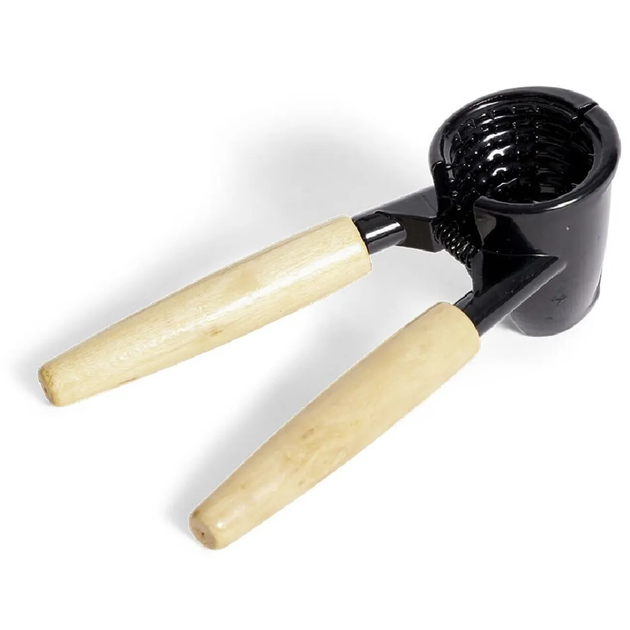 Outlet Casse-noix et décapsuleur 2-en-1 en aluminium avec manche en bois Préparation Culinaire