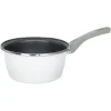 Clearance Casserole acier émaillé noir et blanc Ø 18 cm Cuisson