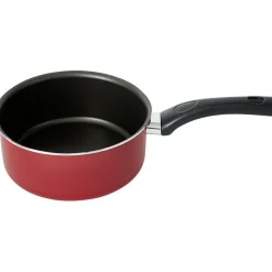 Online Casserole aluminium antiadhésive noir et rouge Ø 18 cm Cuisson
