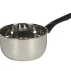 Outlet Casserole anti adhésive inox poignée noire Cuisson