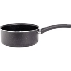 Best Casserole effet pierre antiadhérente noir Ø18xH7,5cm Cuisson