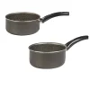 Clearance Casserole effet pierre noire x2 Cuisson